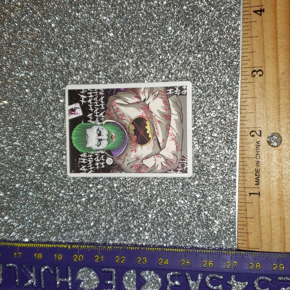 DC COMICS Batman Joker Waterproof Sticker Leto - Picture 2 of 9